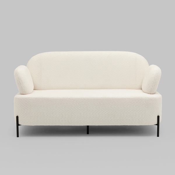 Диван Кэнди букле белый Stool Group vd-dv-candy-cm01