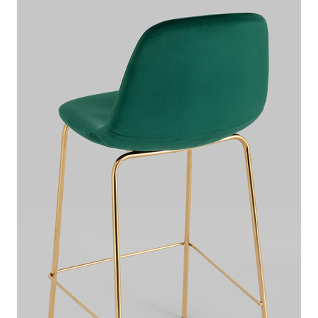 Стул барный Валенсия велюр зелёный Stool Group OS-001B HLR-56 gl