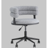 Стул офисный Ponty серый чёрные ножки Stool Group Bebe Office Chair OTE-CL 450 bl.l