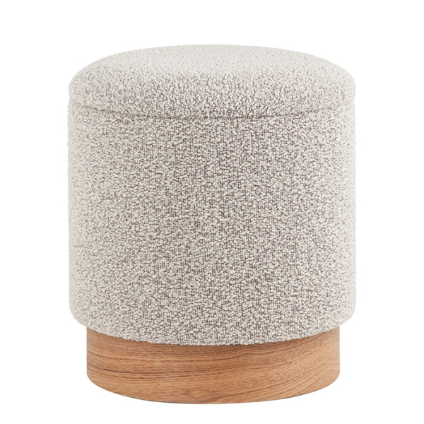 Пуф с ящиком Холли XS букле бежевый Stool Group 21B810BCB-S BCB-2
