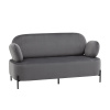 Диван Кэнди велюр серый Stool Group vd-dv-candy-b27
