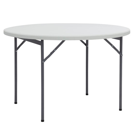 Стол круглый складной Кейт D116 пластиковый белый Stool Group Y116