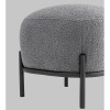 Пуф Стоун букле Fluffy тёмно-серый Stool Group vd-pf-stone-fl-grey