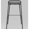 Стул барный Mantis экокожа тёмно-серый Stool Group 9083T dark grey