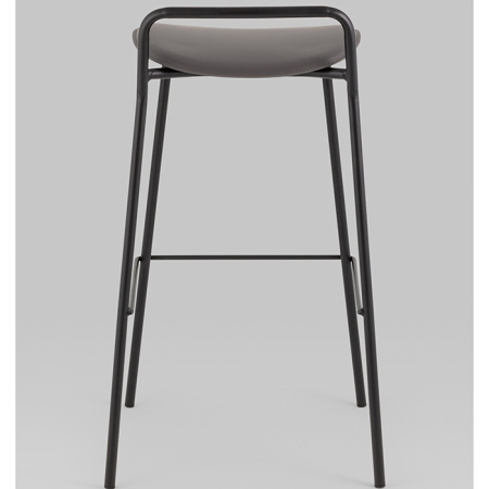 Стул барный Mantis экокожа тёмно-серый Stool Group 9083T dark grey