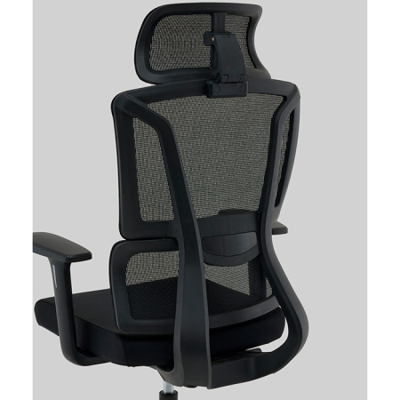 Кресло офисное TopChairs Forward чёрный Stool Group WH-1288 black