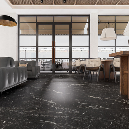 Керамогранит Calacatta Black Mat NT Ceramic NTT9521M
