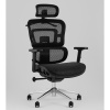 Кресло офисное TopChairs Techno Professional чёрный Stool Group WH-A33 black