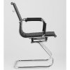 Стул офисный TopChairs Visit чёрный Stool Group D-101L black