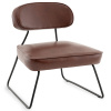 Кресло Kate экокожа бордово-коричневый Stool Group AV 336-Pbor-br-9005