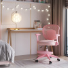 Кресло компьютерное TopChairs Mila розовый Stool Group OUE-2541 pink