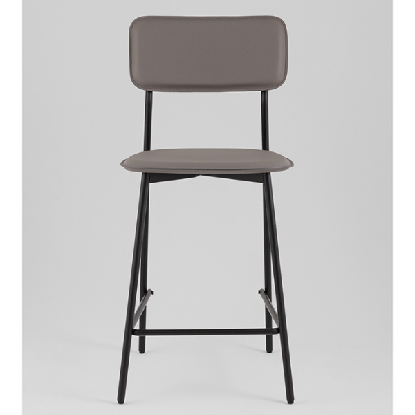 Стул барный Mikkie серый Stool Group HPB-2317 HAB1-10