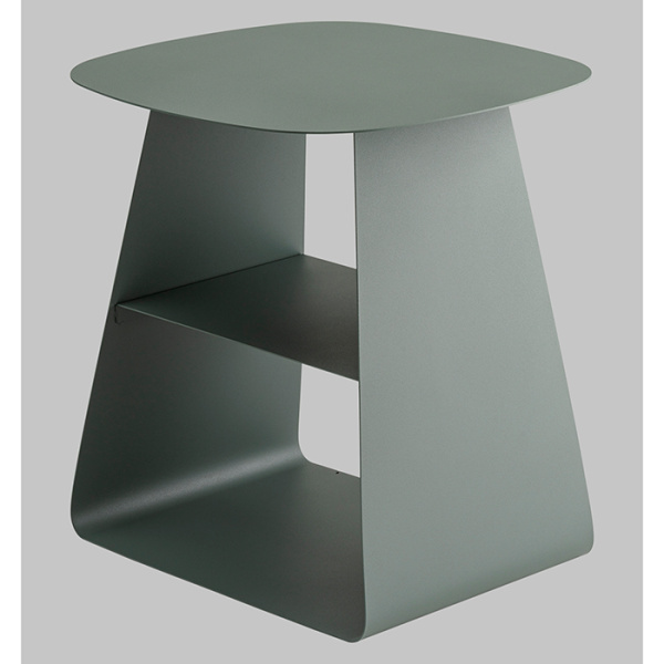 Журнальный столик Leyre металл зелёный Stool Group MT-123S DB-022