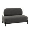 Диван Стоун букле тёмно-серый Stool Group vd-dv-stone-tr-dg
