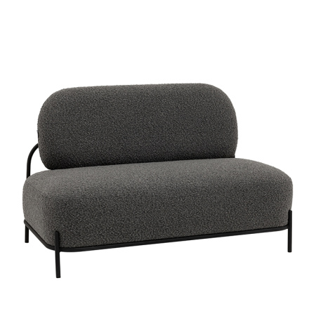 Диван Стоун букле тёмно-серый Stool Group vd-dv-stone-tr-dg