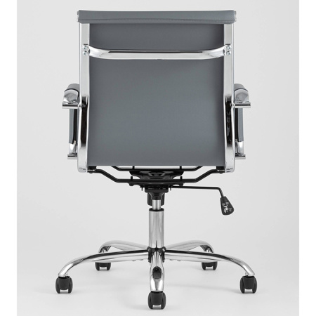 Кресло офисное TopChairs City серый Stool Group D-101 grey