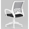 Кресло офисное TopChairs серый сетка Stool Group ST-BASIC-W/DG/TW-12