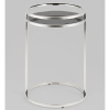 Журнальный столик Гестия 41х60 стекло чёрный Stool Group EET-079