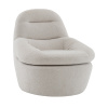 Кресло лаунж Fir светло-серый Stool Group FDC0175096 Milan-102