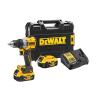 Дрель-шуруповерт аккумуляторная DeWalt DCD800P2T-QW