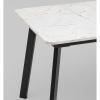 Стол Batu New 120-160 D80 Азул оникс подстолье черное Stool Group AV 1209/1-1200/800-C509-9005