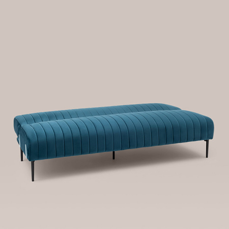 Диван прямой Дрезден велюр синий Stool Group vd-drezden-b29
