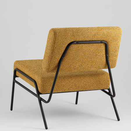 Кресло Теллинг шенилл карри Stool Group LV-116-M43-01