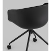 Кресло офисное Libra рогожка чёрный Stool Group SL-7040ZB bl-bl