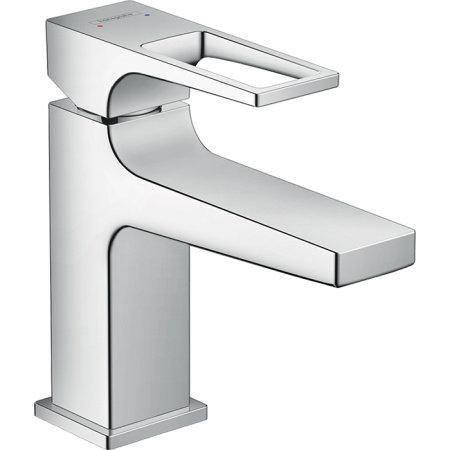 Cмеситель для раковины со сливным клапаном PushOpen Metropol Hansgrohe 74500000