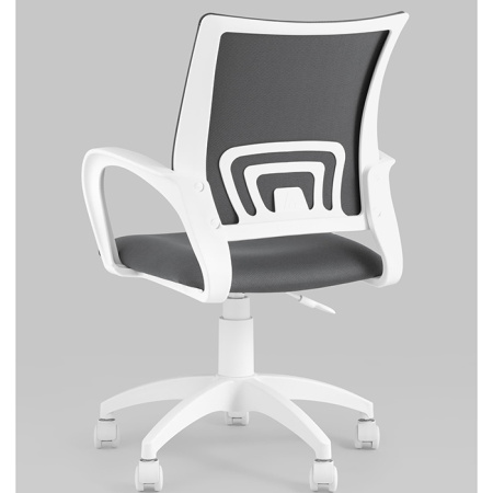 Кресло офисное TopChairs серый Stool Group ST-BASIC-W/26-25
