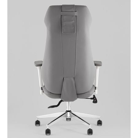 Кресло офисное TopChairs Trophey серый Stool Group DD-001-CH grey