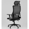 Кресло офисное TopChairs Vantage чёрный Stool Group WH-978A black 