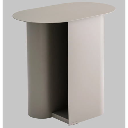 Журнальный столик Yvaine металл серый Stool Group MT-104-1 DB-006