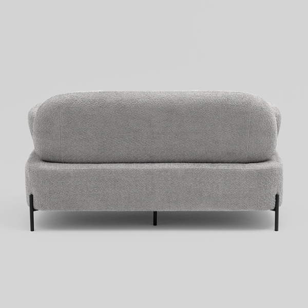 Диван Кэнди букле светло-серый Stool Group vd-dv-candy-cm82
