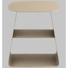 Журнальный столик Leyre металл бежевый Stool Group MT-123S DB-003