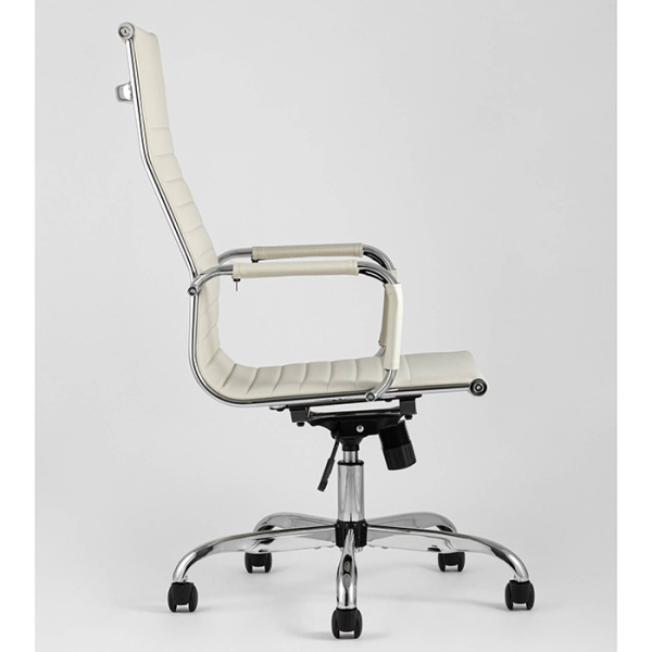 Кресло офисное TopChairs City бежевое Stool Group D-101H beige