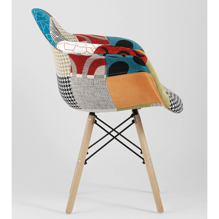 Кресло Eames пэчворк Stool Group Y809