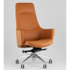 Кресло офисное TopChairs Ferris коричневое Stool Group A336 270-09