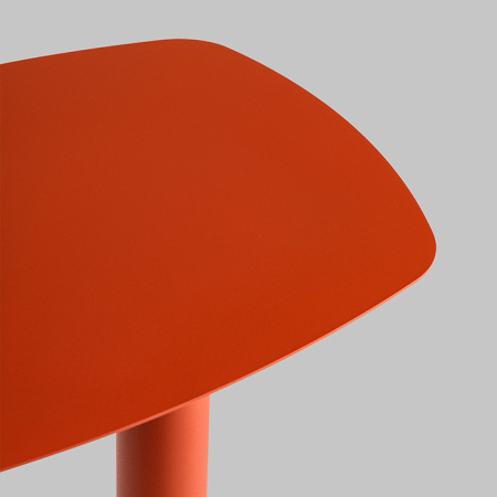 Журнальный столик Eanna S металл красный Stool Group MT-190S DB-008