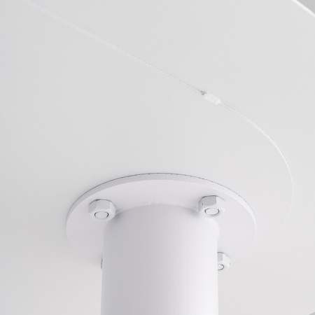 Журнальный столик Eanna L металл белый Stool Group MT-190L DB-021