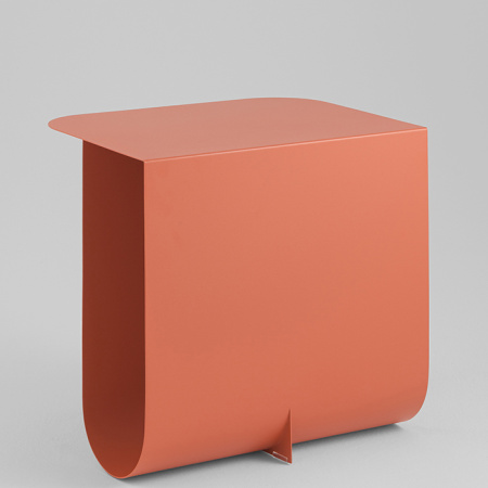 Журнальный столик Laure металл красный Stool Group MT-136S DB-008