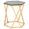 Журнальный столик Круз 48х42 стекло Stool Group EET-187-TG