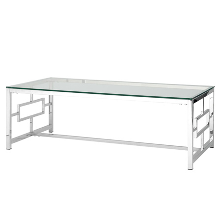 Журнальный стол 120х60 Бруклин стекло Stool Group ECT-013