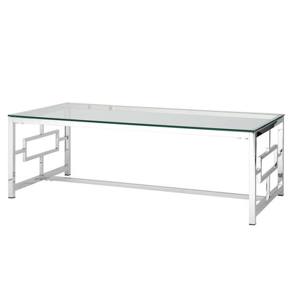 Журнальный стол 120х60 Бруклин стекло Stool Group ECT-013