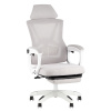Кресло офисное TopChairs Vecto серый Stool Group OUE-2515W grey