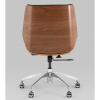Кресло офисное TopChairs Crown чёрный Stool Group A312-A 8383-29 walnut back