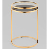Журнальный столик Гестия 41х60 стекло чёрный Stool Group EET-079-TG