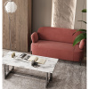 Журнальный столик Нэйтан 122х61 белый мрамор Stool Group ECT-0106-GM