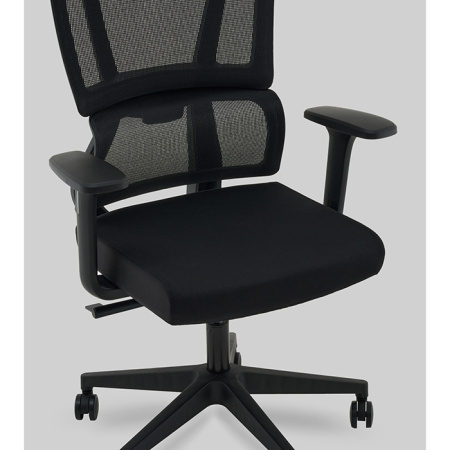 Кресло офисное TopChairs Forward чёрный Stool Group WH-1288 black