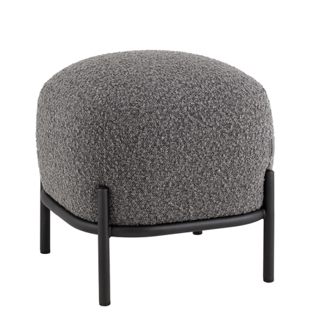 Пуф Стоун букле тёмно-серый Stool Group vd-pf-stone-tr-dg